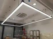 Монтаж линейного светильника